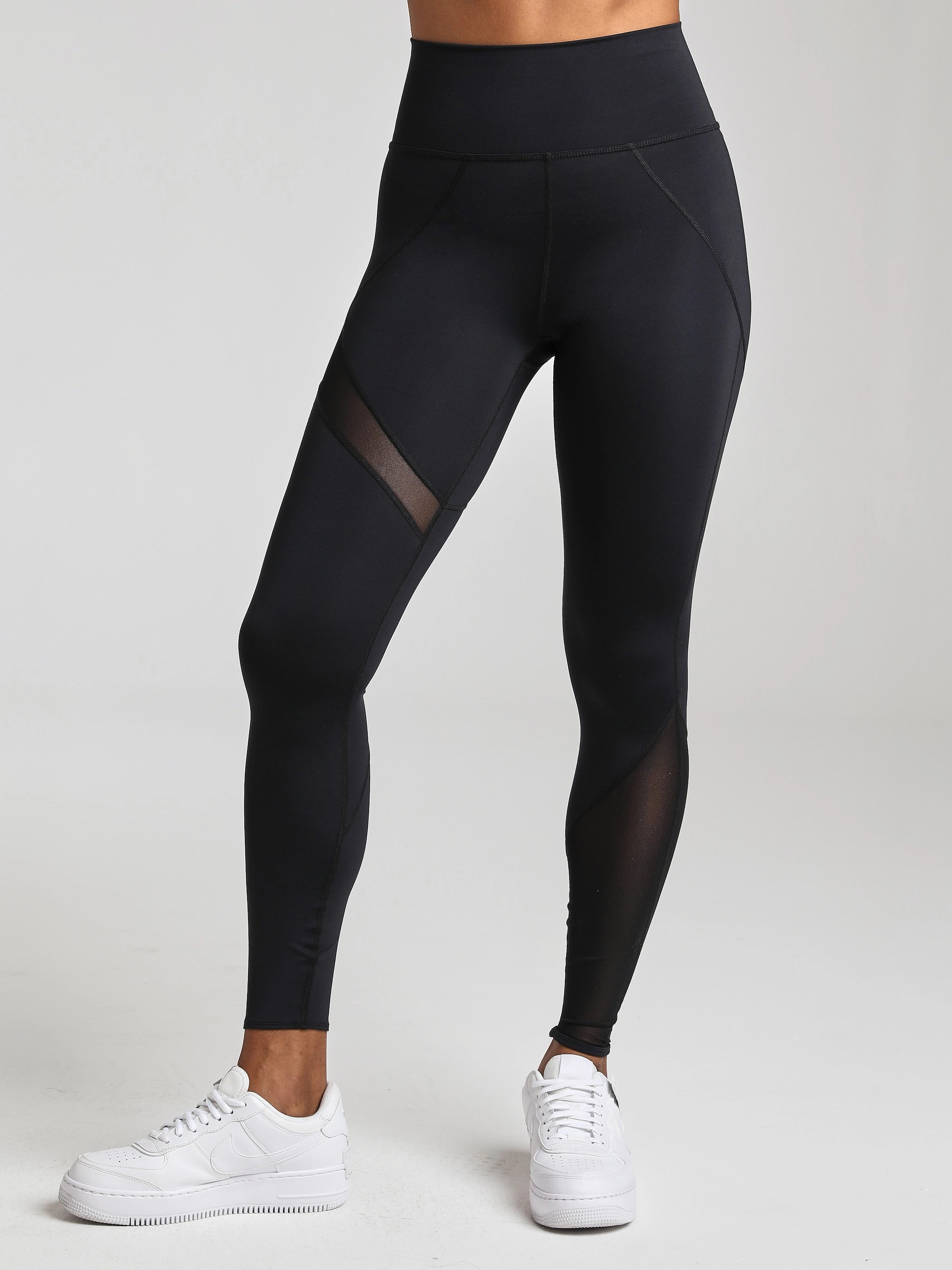 Losano Mesh Panel Legging Black L