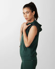 Sleeveless Warm Up Hoodie