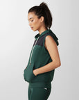 Sleeveless Warm Up Hoodie