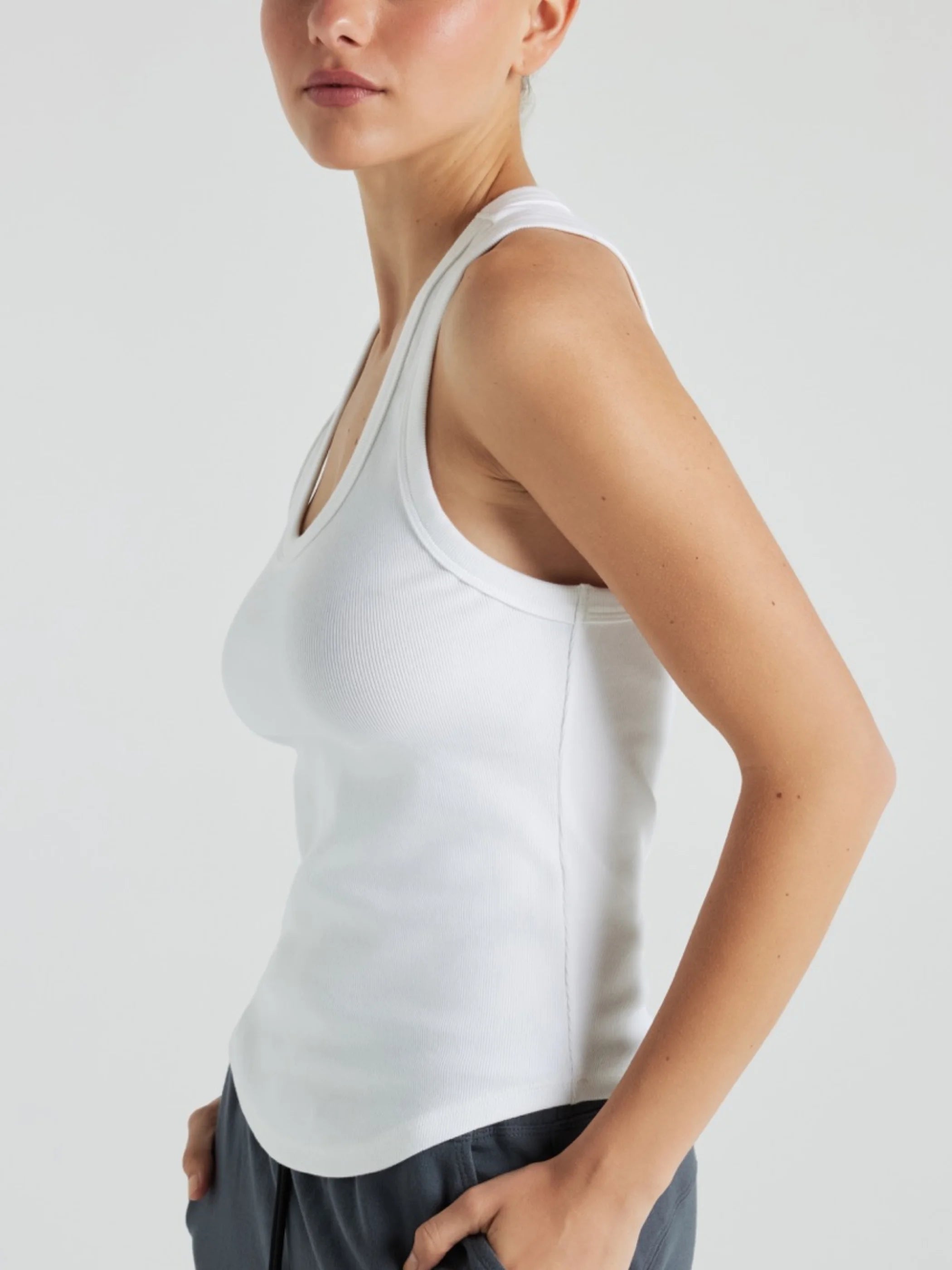 Solid, Button Front Ribbed Tanks - Variety – Italics Boutique