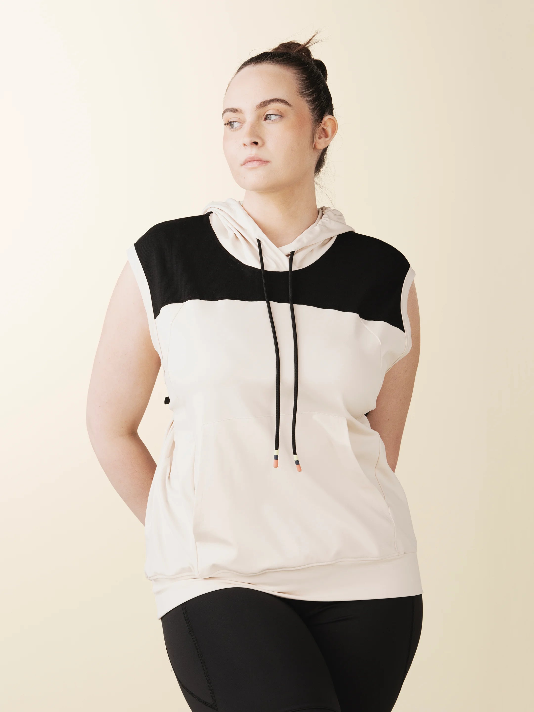 Sleeveless Warm Up Hoodie Losano