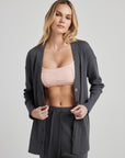 Organic Thermal Relaxed Cardigan