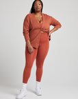 Organic Thermal Relaxed Cardigan