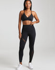 Mesh Panel Legging