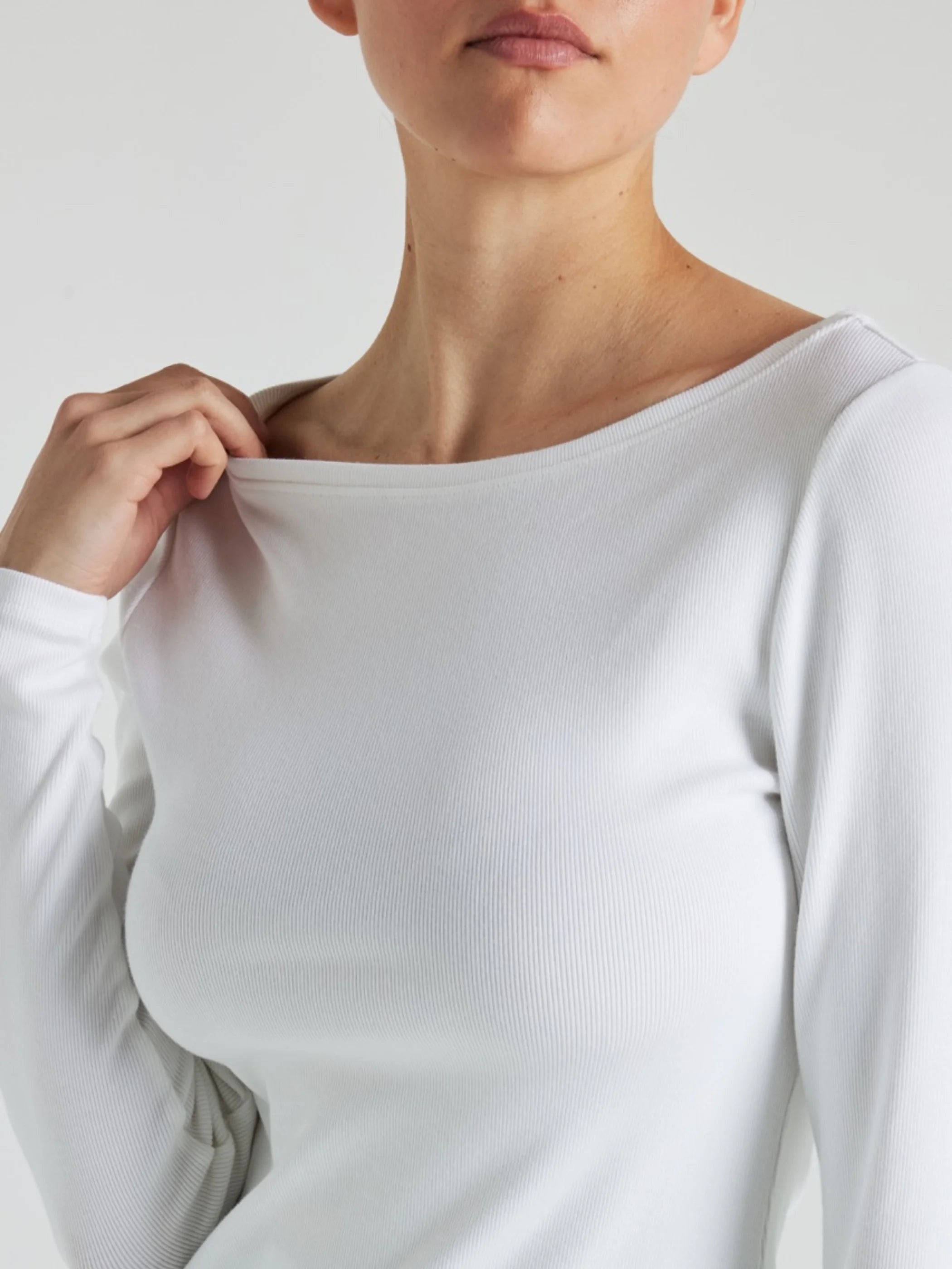 Second Skin Ribbed Long Sleeve - Losano Second Skin Ribbed Long Sleeve - Losano